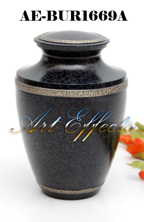 Manufacturers Exporters and Wholesale Suppliers of Majestic Black Stone Finish Brass Urn Farrukhabad Uttar Pradesh